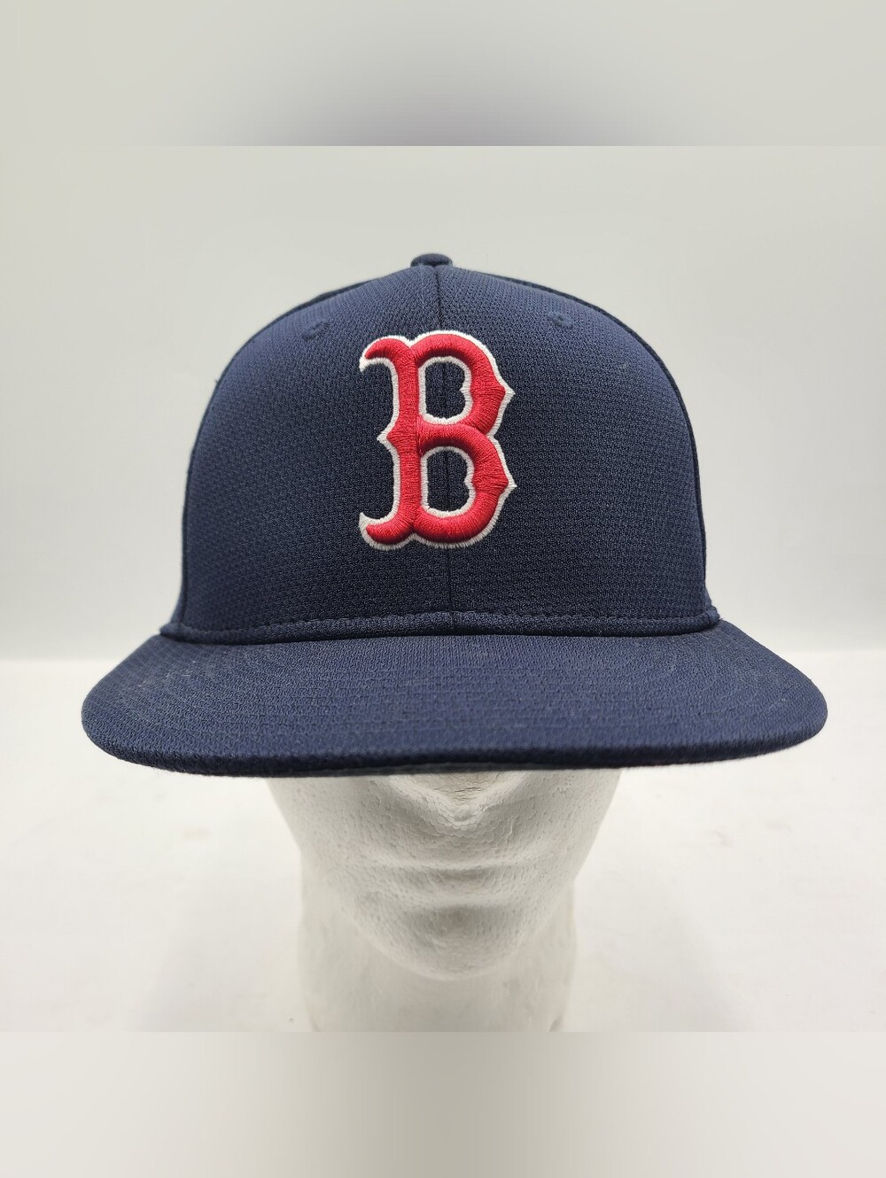 B55 OC Sports Boston Red Sox Hat One Size Blue Strap Baseball Cap MLB Sports